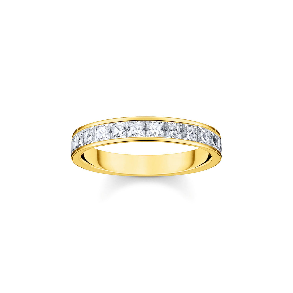 THOMAS SABO Ring White Stones Gold