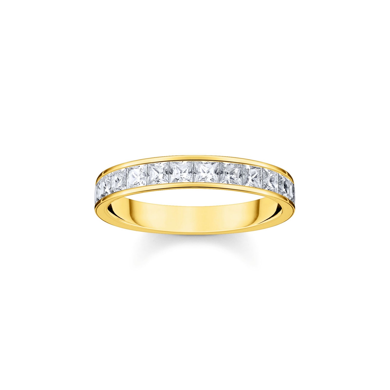 THOMAS SABO Ring White Stones Gold