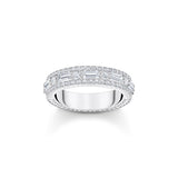 THOMAS SABO Ring with white stones