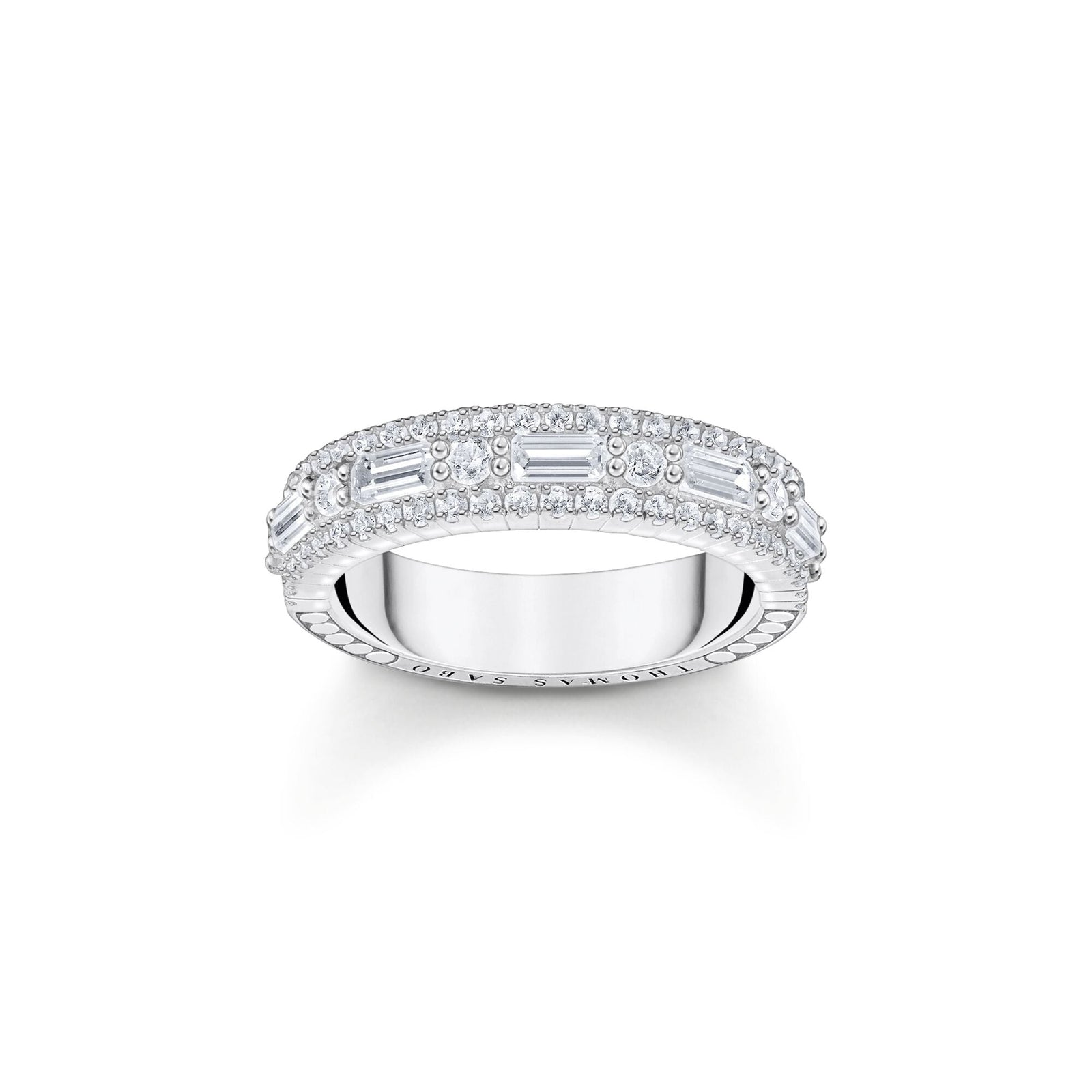 THOMAS SABO Ring with white stones