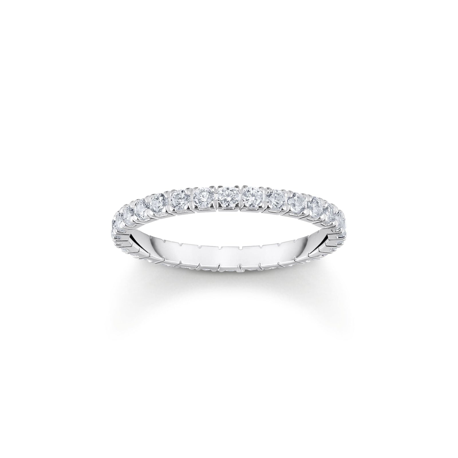 THOMAS SABO Delicate Ring with white zirconia