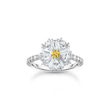 THOMAS SABO Lovely Daisy Cocktail Ring in Silver