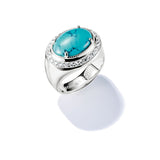 THOMAS SABO Oval Turquoise Ring