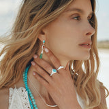 THOMAS SABO Round Turquoise Ring