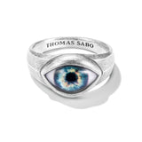 THOMAS SABO Textured Eye Rebel Ring