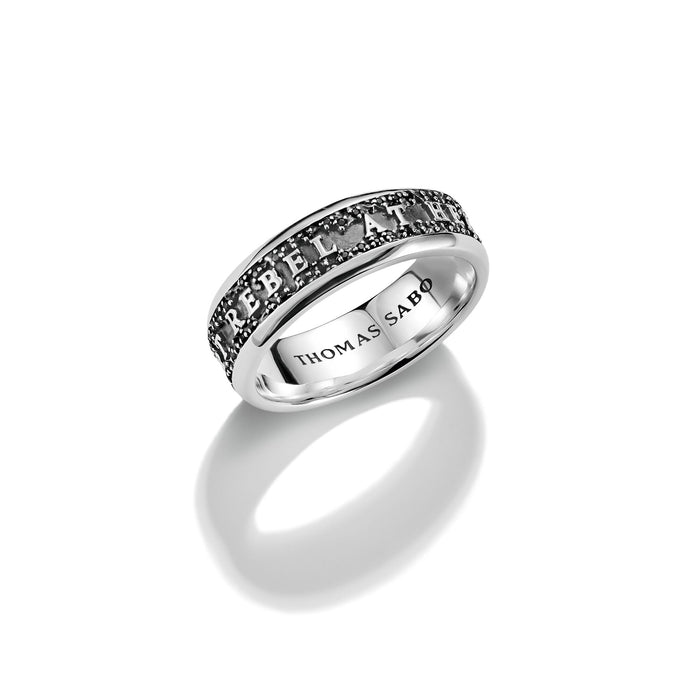 THOMAS SABO Band Ring REBEL AT HEART Lettering