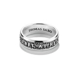 THOMAS SABO Band Ring REBEL AT HEART Lettering