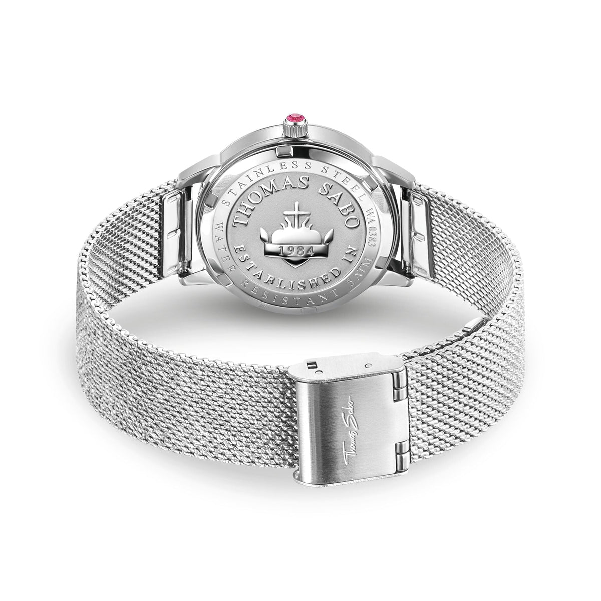 THOMAS SABO Women's watch snake in 3D optics silver