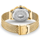 THOMAS SABO Women's Gold watch with 33 mm, dragonflies & zirconia