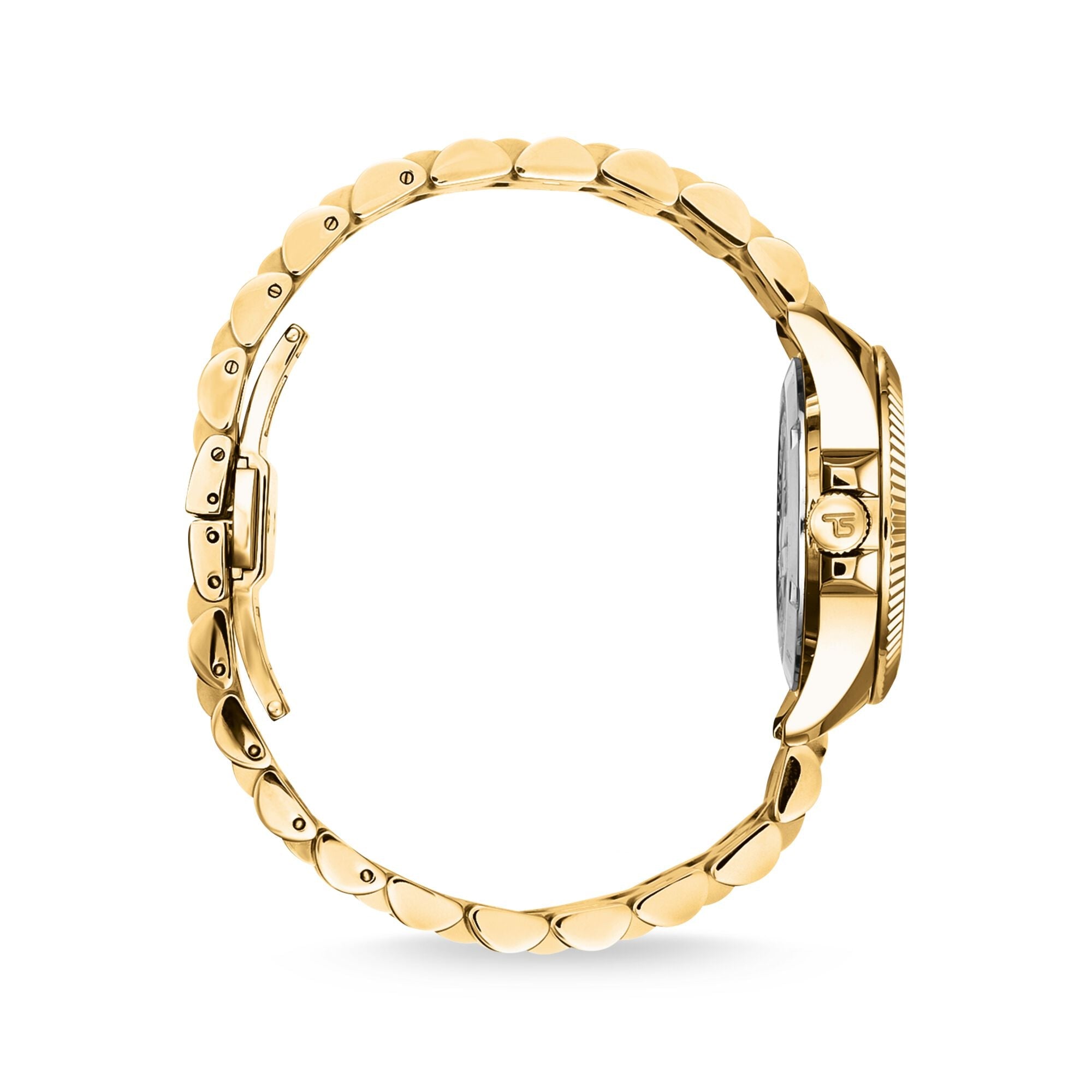 THOMAS SABO Ladies Gold Watch with Black Dial