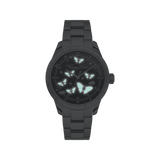 THOMAS SABO Luminescent Butterfly Watch Black Dial