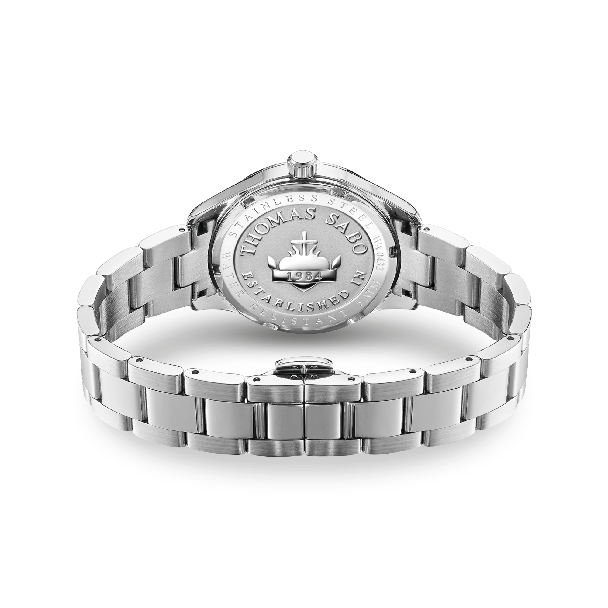 THOMAS SABO Luminescent Butterfly Watch Black Dial