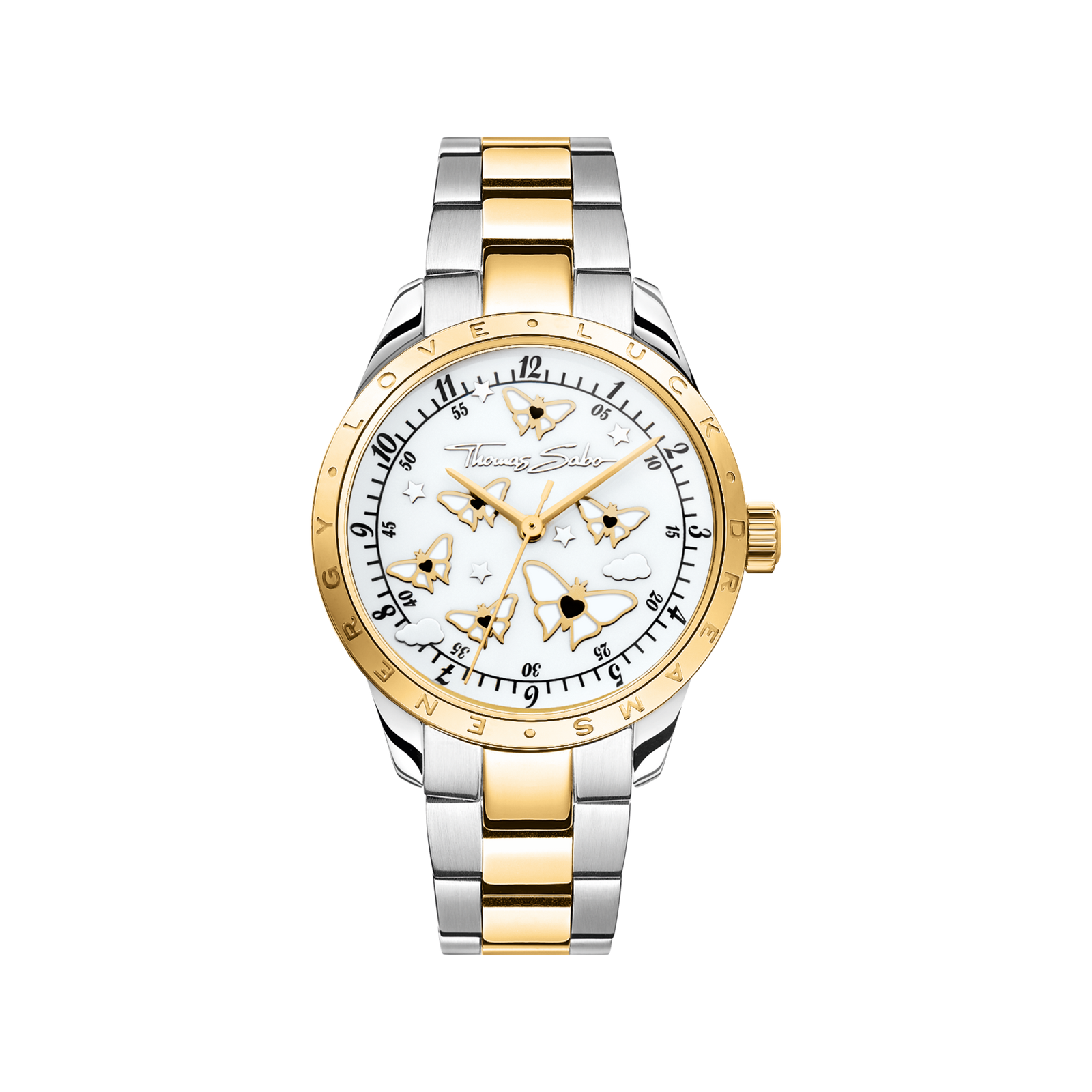THOMAS SABO Luminescent Butterfly Bicolour Watch