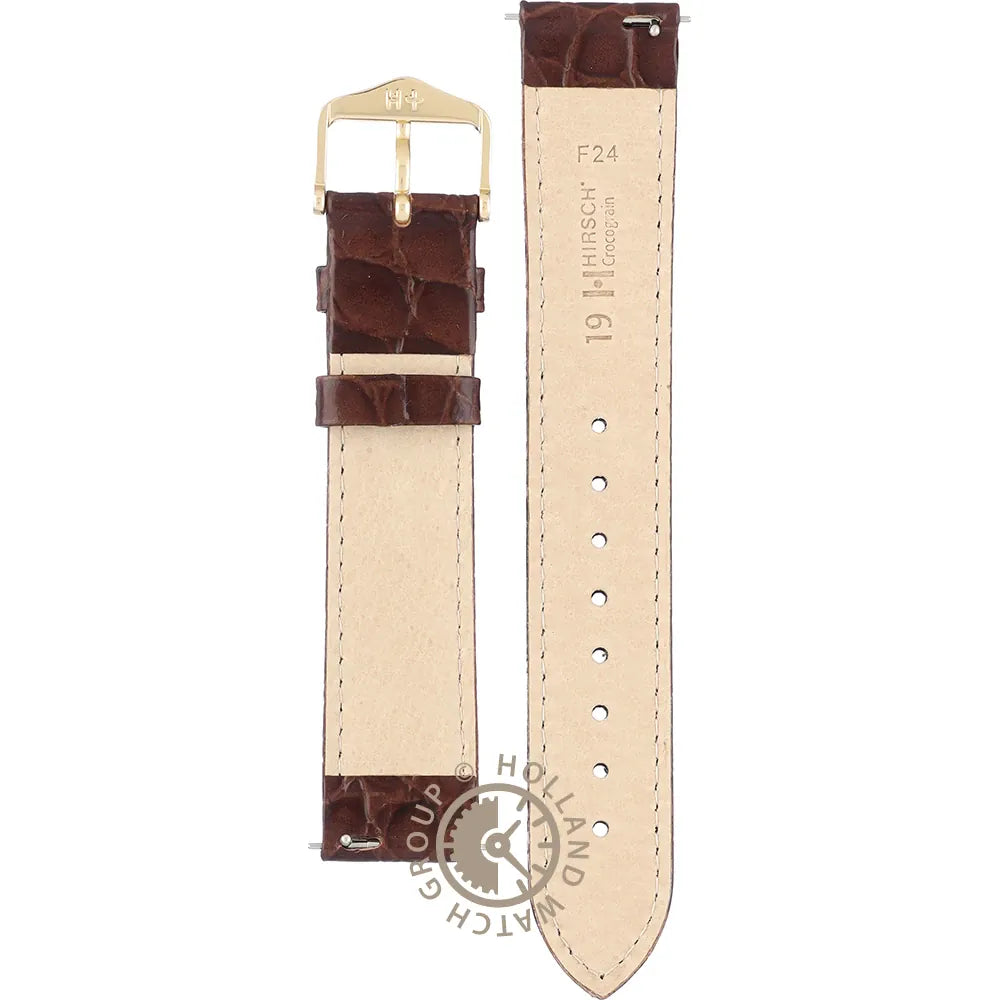 Hirsch 12322810-1-19 Crocograin Strap