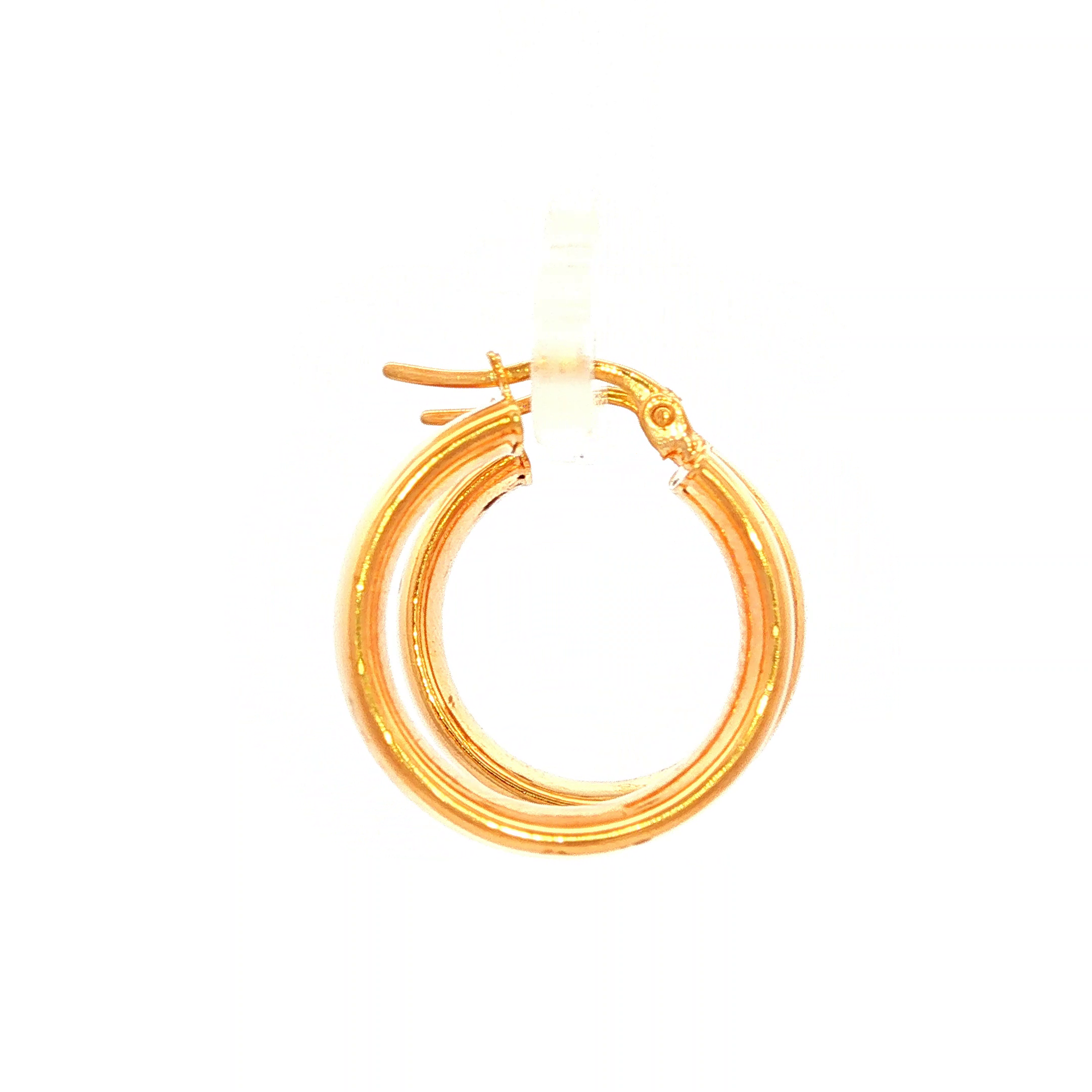Hoop Earrings in Yellow Gold