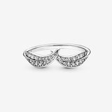 Sparkling Leaves Ring - 54