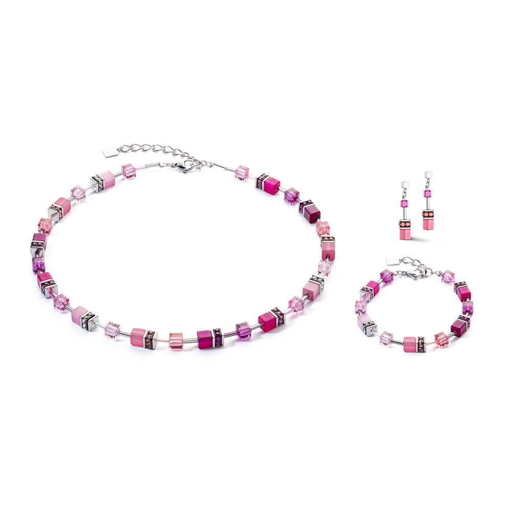 Geo Cube Viva Magenta Bracelet