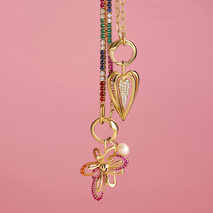 Ania Haie Mini Link Charm Chain Connector Necklace