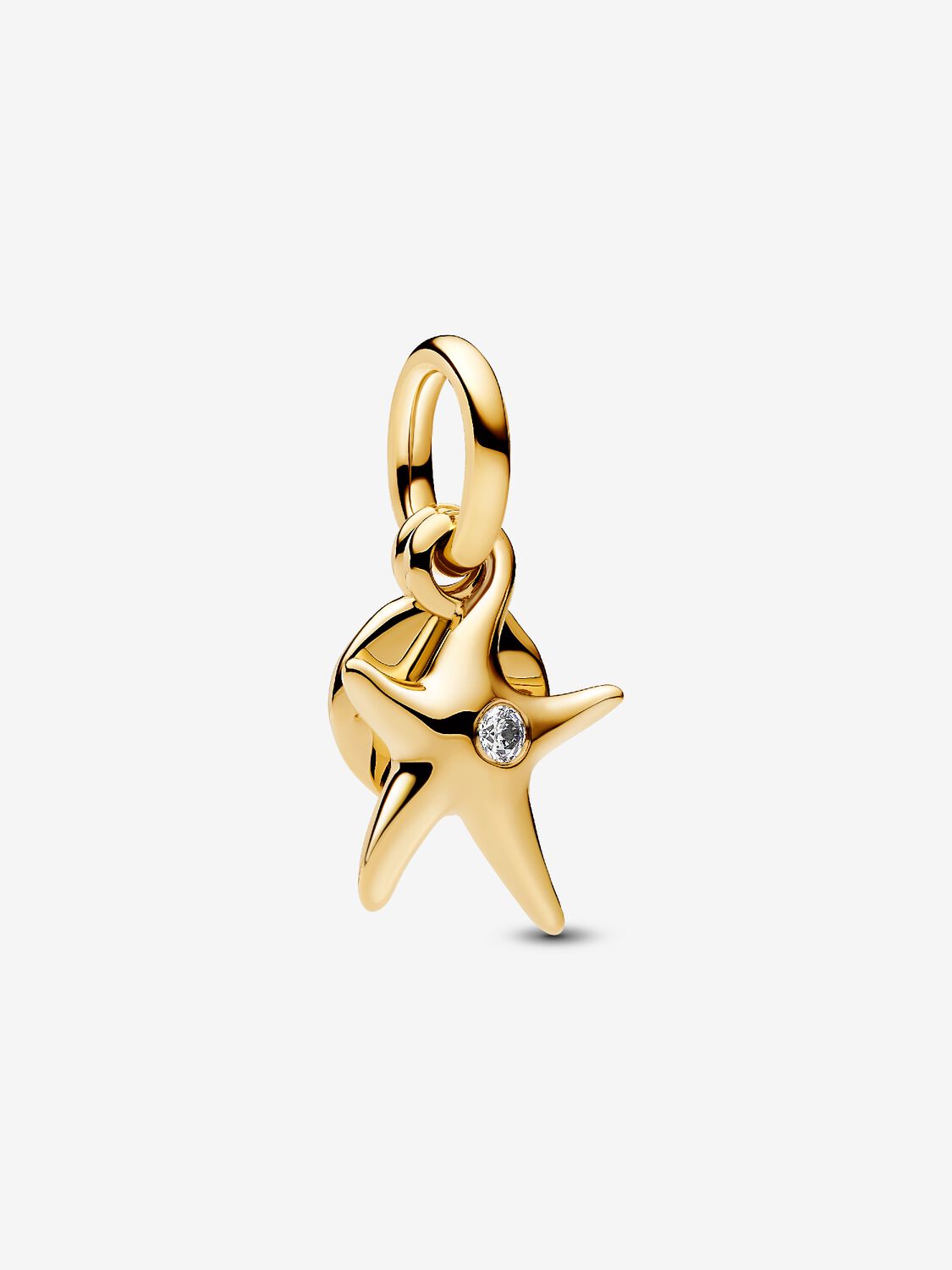 Pandora Starfish  Double Dangle Charm