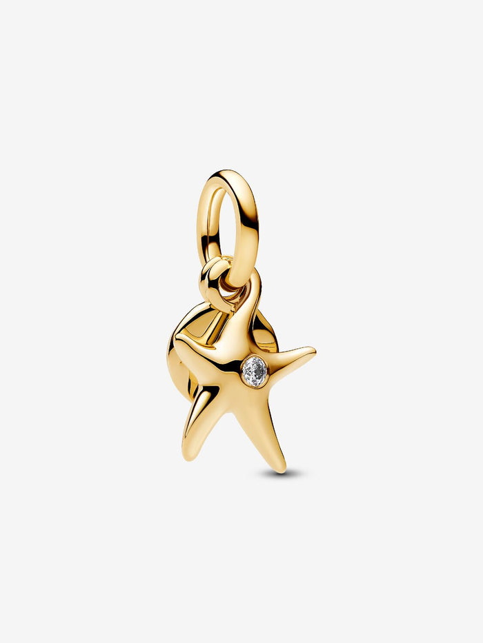 Pandora Starfish  Double Dangle Charm