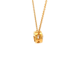 Above Love Bezel Set Lab Grown Diamond Slider Necklace