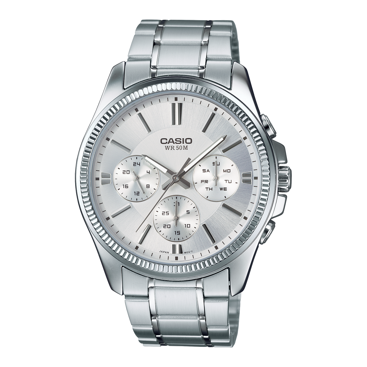 Casio MTP-1375D-7A Silver Stainless