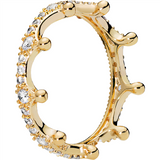 PANDORA Shine Enchanted Crown Ring w CZ