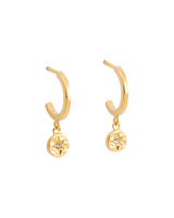 Kirstin Ash Star Coin Hoops