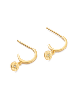 Kirstin Ash Star Coin Hoops