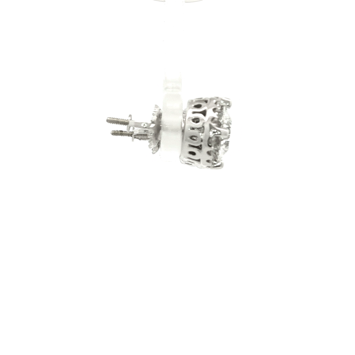 Above Love Lab Grown Diamond Halo Stud Earrings