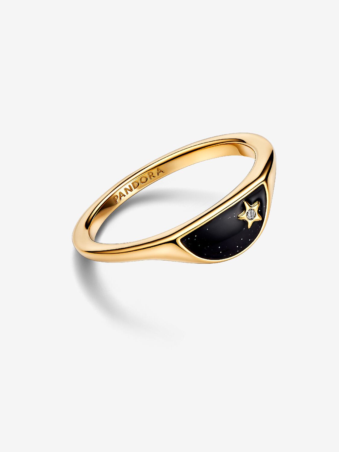 Pandora ME Halved Enamel Signet Ring