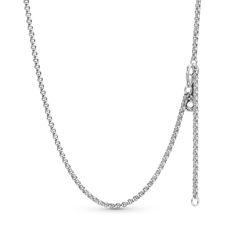 Sterling silver rolo chain