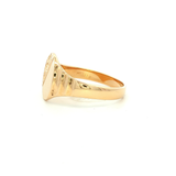 Gents Dress Ring in Yellow Gold