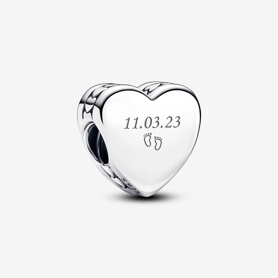Pandora Engravable Heart Charm
