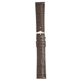 Hirsch Duke Long Brown Leather Watch Strap