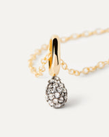 PdPaola Pave Lava Necklace