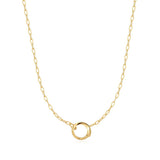 Ania Haie Mini Link Charm Chain Connector Necklace