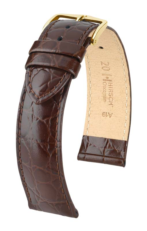 Hirsch 12322810-1-16 Crocograin Strap