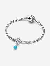 Pandora Turquoise-colored Dangle Charm