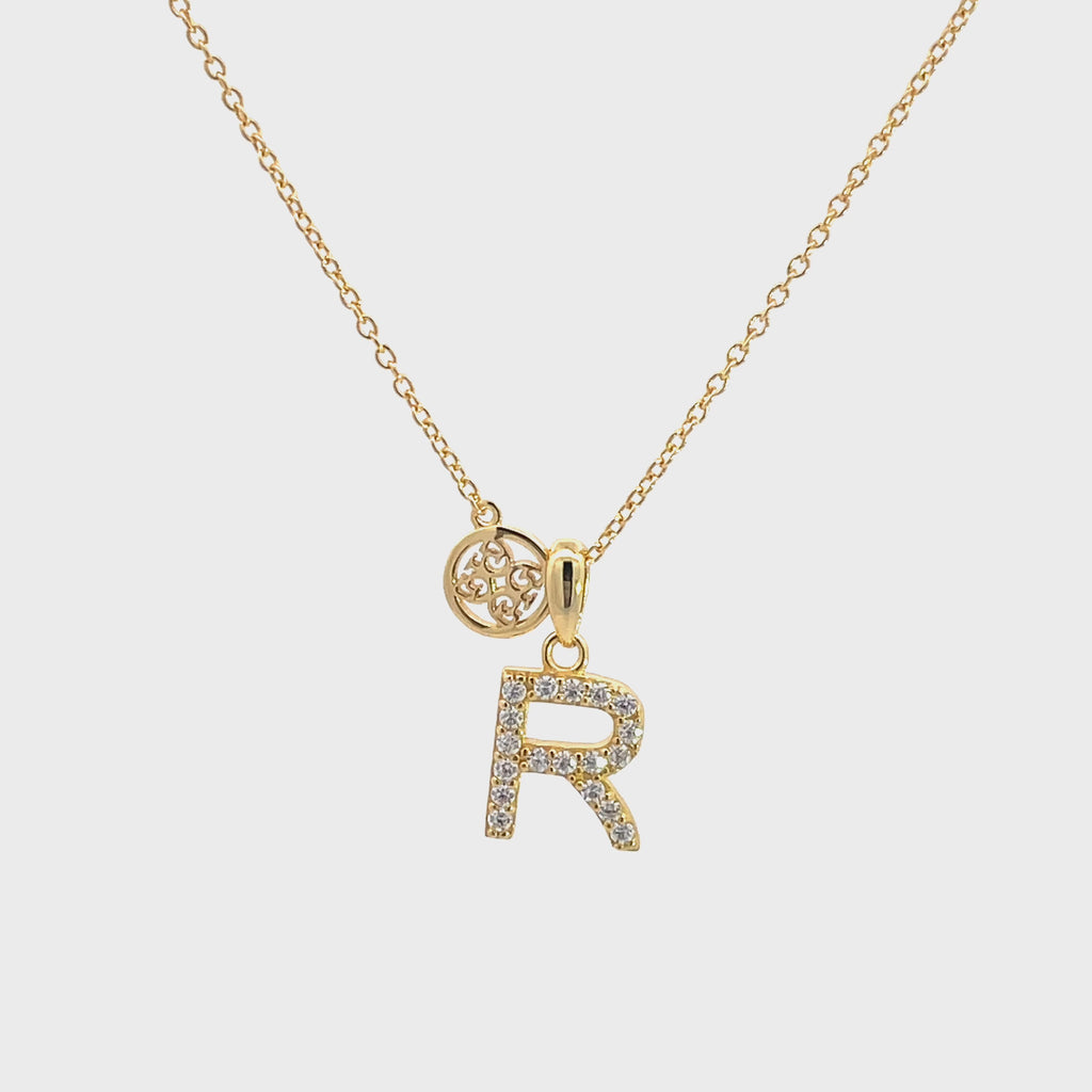 Georgini Luxury Letters A Initial Pendant
