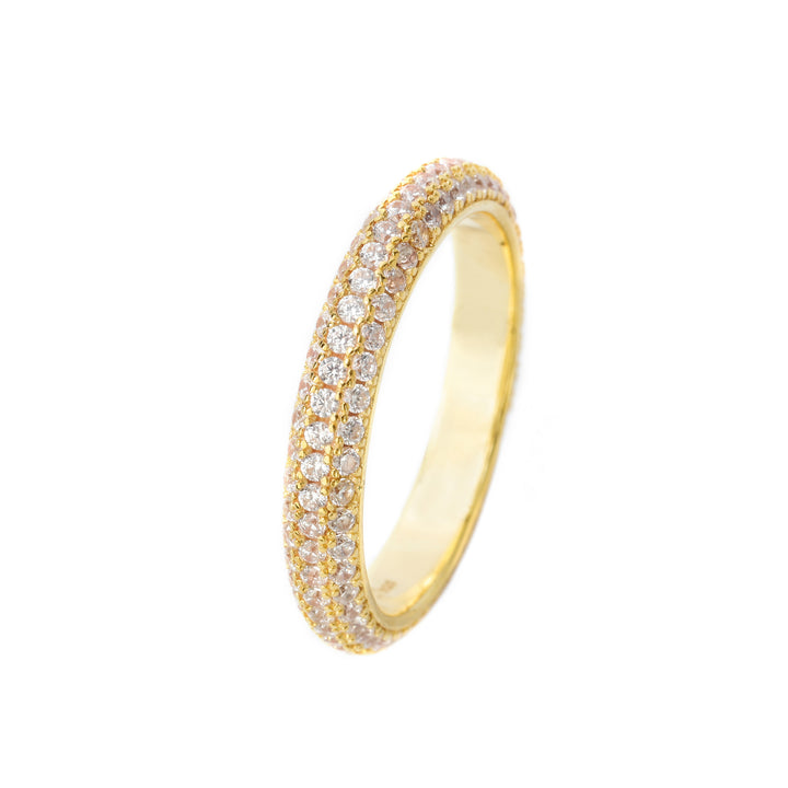 Georgini Goddess Pave Ring Gold