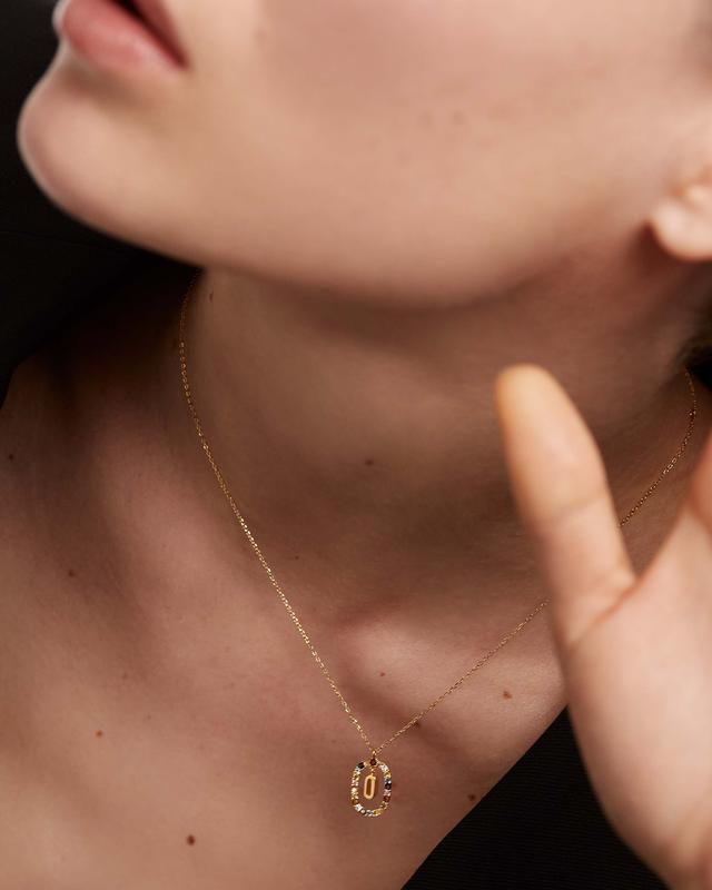 PDPAOLA Letters 2021 Z Necklace