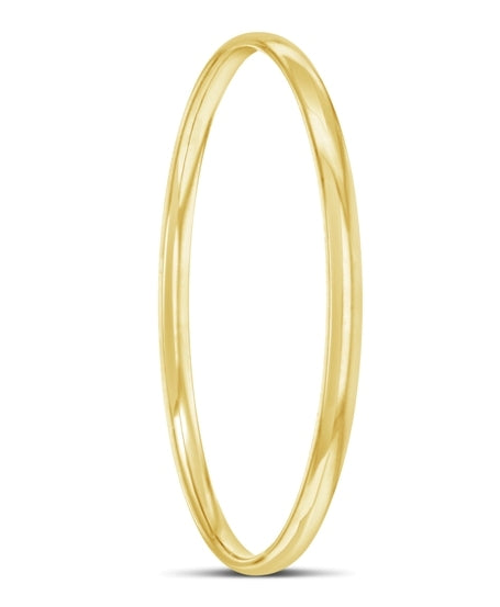 9ct Silver Filled Half Round Golf Bangle