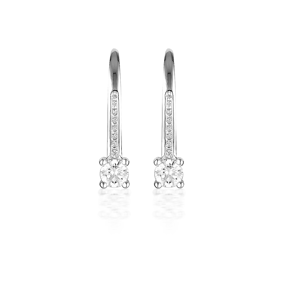 Georgini Red Carpet Venice Earrings Silver