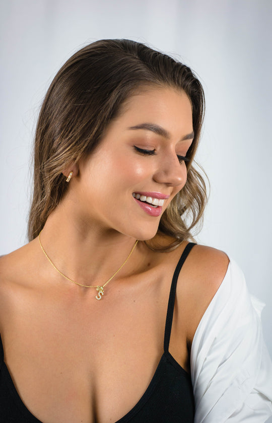 Georgini Luxury Letters A Initial Pendant
