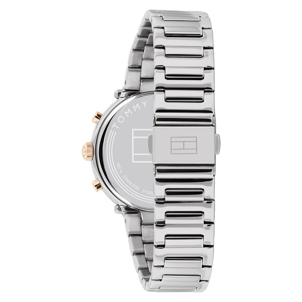 Tommy Hilfiger 'Emery' Collection Ladies Two Tone Watch with Round 38mm Case.