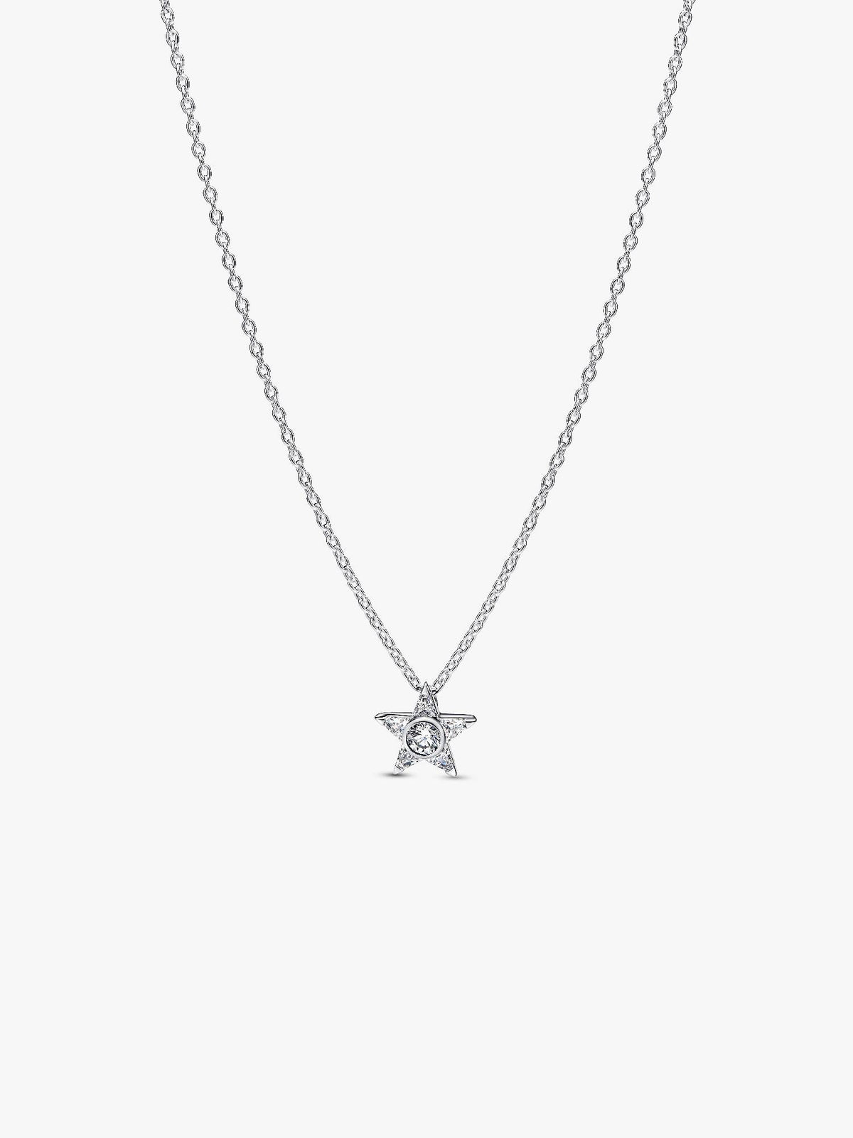 Pandora Sparkling Stella Pendant Necklace