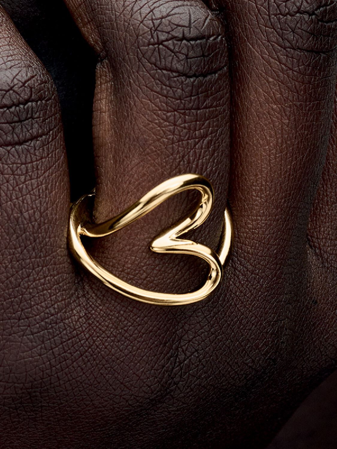 Organically Shaped Heart Ring