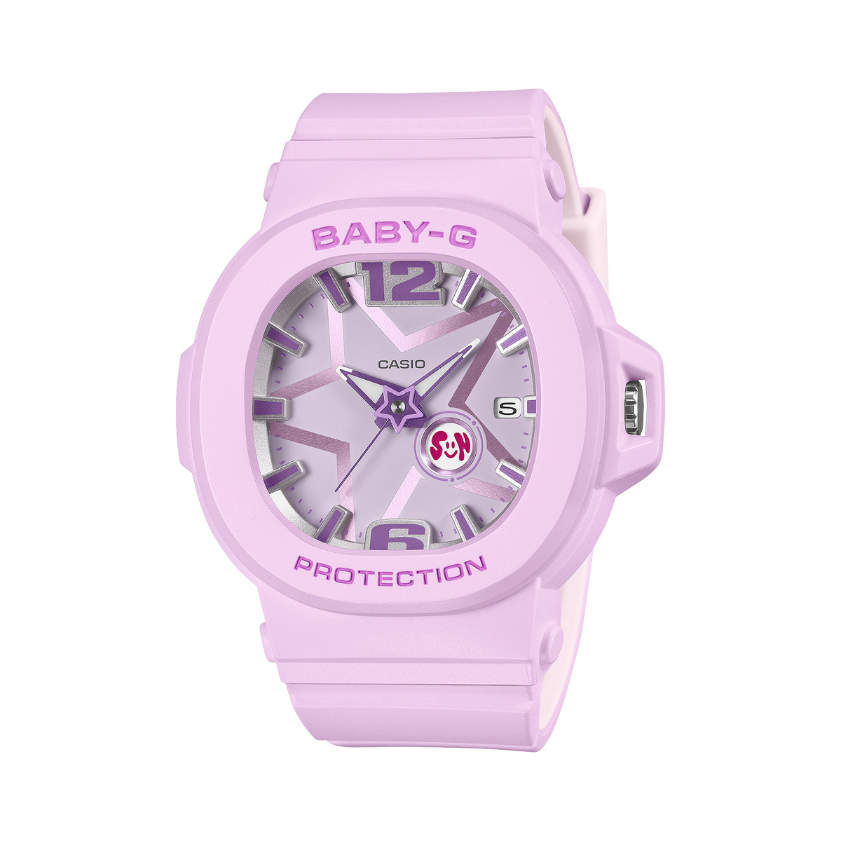 Baby G Analogue Space Pop Purple BGA10D-6A