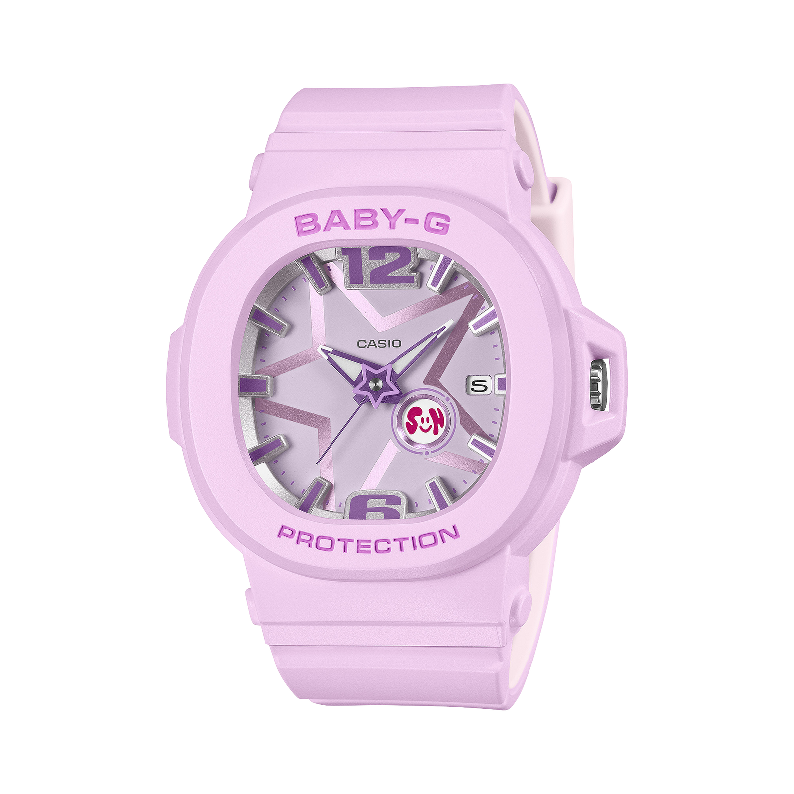 Baby G Analogue Space Pop Purple BGA10D-6A